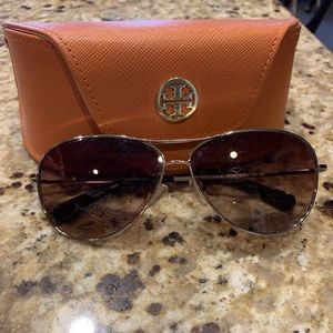 Tory Burch sunglasses; needs adjustment